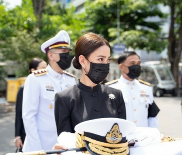 บรรยากาศพิธีพระราชทานเพลิงศพ “พลอากาศตรีณรงค์ เตมีรักษ์”