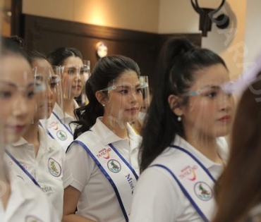 พิธีส่งมอบมงกุฎเพชร Miss Tourism World Thailand 2020