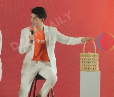 "หญิง-เซ้นต์" ร่วมงานแถลงข่าวเปิดตัว Shopee 9.9 Super Shopping Day