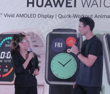 "ลีเดีย-แมทธิว" ร่วมงานแถลงข่าว HUAWEI Seamless AI Life | HUAWEI Watch Fit 