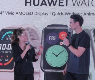 "ลีเดีย-แมทธิว" ร่วมงานแถลงข่าว HUAWEI Seamless AI Life | HUAWEI Watch Fit 