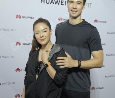 "ลีเดีย-แมทธิว" ร่วมงานแถลงข่าว HUAWEI Seamless AI Life | HUAWEI Watch Fit 