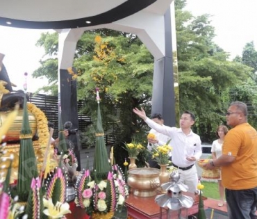 พิธีบวงสรวงสมโภช องค์พระพิฆเนศวรและฉลองก้าวเข้าสู่ปีที่ 16 บริษัท ดาราเดลี่ จำกัด