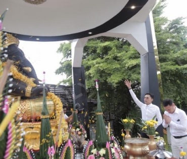 พิธีบวงสรวงสมโภช องค์พระพิฆเนศวรและฉลองก้าวเข้าสู่ปีที่ 16 บริษัท ดาราเดลี่ จำกัด