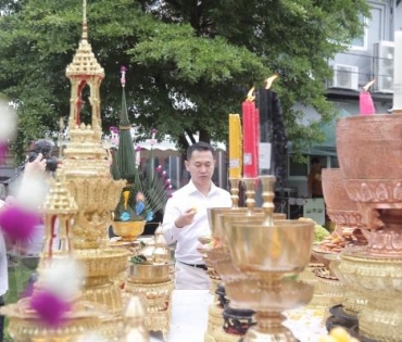 พิธีบวงสรวงสมโภช องค์พระพิฆเนศวรและฉลองก้าวเข้าสู่ปีที่ 16 บริษัท ดาราเดลี่ จำกัด