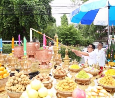 พิธีบวงสรวงสมโภช องค์พระพิฆเนศวรและฉลองก้าวเข้าสู่ปีที่ 16 บริษัท ดาราเดลี่ จำกัด