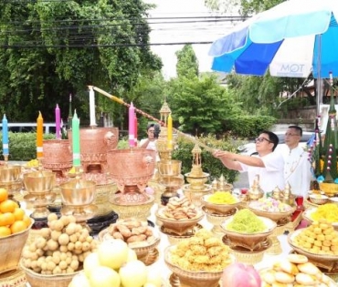 พิธีบวงสรวงสมโภช องค์พระพิฆเนศวรและฉลองก้าวเข้าสู่ปีที่ 16 บริษัท ดาราเดลี่ จำกัด