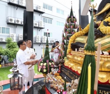 พิธีบวงสรวงสมโภช องค์พระพิฆเนศวรและฉลองก้าวเข้าสู่ปีที่ 16 บริษัท ดาราเดลี่ จำกัด