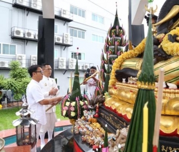 พิธีบวงสรวงสมโภช องค์พระพิฆเนศวรและฉลองก้าวเข้าสู่ปีที่ 16 บริษัท ดาราเดลี่ จำกัด