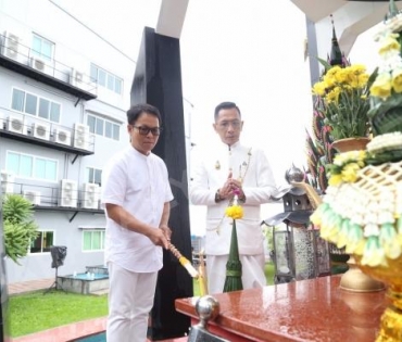 พิธีบวงสรวงสมโภช องค์พระพิฆเนศวรและฉลองก้าวเข้าสู่ปีที่ 16 บริษัท ดาราเดลี่ จำกัด