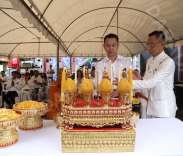 พิธีบวงสรวงสมโภช องค์พระพิฆเนศวรและฉลองก้าวเข้าสู่ปีที่ 16 บริษัท ดาราเดลี่ จำกัด