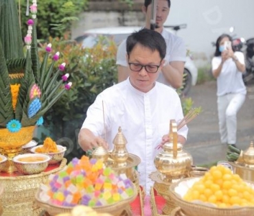 พิธีบวงสรวงสมโภช องค์พระพิฆเนศวรและฉลองก้าวเข้าสู่ปีที่ 16 บริษัท ดาราเดลี่ จำกัด