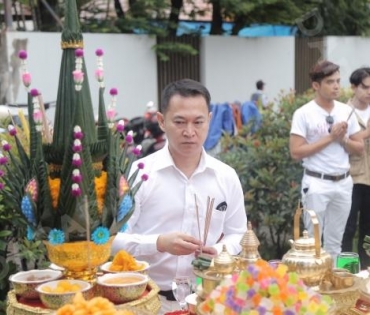 พิธีบวงสรวงสมโภช องค์พระพิฆเนศวรและฉลองก้าวเข้าสู่ปีที่ 16 บริษัท ดาราเดลี่ จำกัด