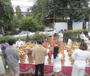 พิธีบวงสรวงสมโภช องค์พระพิฆเนศวรและฉลองก้าวเข้าสู่ปีที่ 16 บริษัท ดาราเดลี่ จำกัด