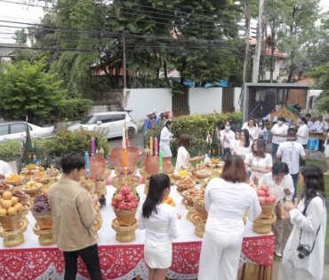 พิธีบวงสรวงสมโภช องค์พระพิฆเนศวรและฉลองก้าวเข้าสู่ปีที่ 16 บริษัท ดาราเดลี่ จำกัด