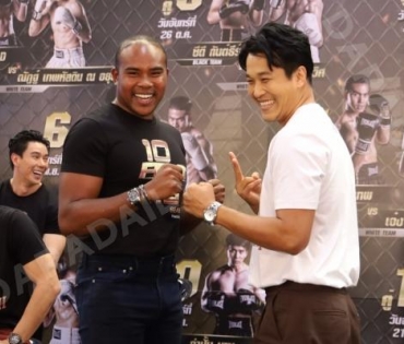 พีธีบวงสรวงรายการ "10 Fight 10 ซีซั่น 2" ชกจริง เจ็บจริง ยิ่งกว่าเดิม!