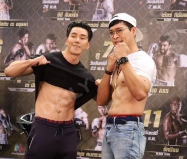 พีธีบวงสรวงรายการ "10 Fight 10 ซีซั่น 2" ชกจริง เจ็บจริง ยิ่งกว่าเดิม!