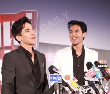 บรรยากาศงานเปิดตัวภาพยนตร์ เรื่อง "เฮ้ยลูกพี่​ นี่ลูกพ่อ"​ 