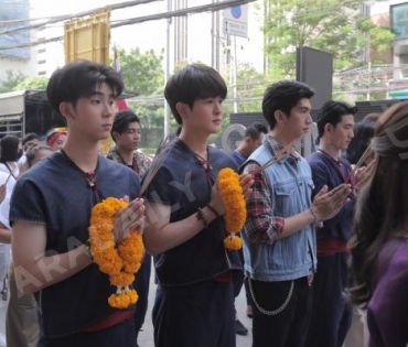 ภาพบรรยากาศงานบวงสรวง​ละคร "พระจันทร์​แดง​"