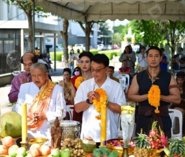 ภาพบรรยากาศงานบวงสรวงละคร "วันทอง" 