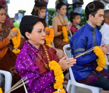 ภาพบรรยากาศงานบวงสรวงละคร "วันทอง" 