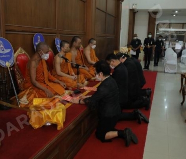 ภาพบรรยากาศงาน สวดอภิธรรมศพ คุณแม่ พรพรรณ พรรณนิภา ณ. ศาลาทักษิณาประดิษฐ วัดพระศรีมหาธาตุวรมหาวิหาร 