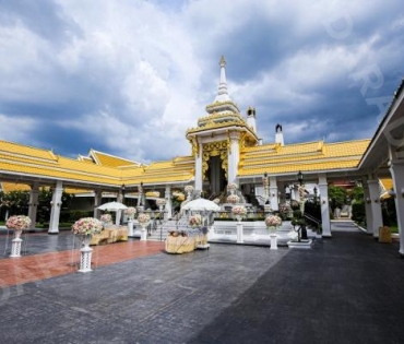 ภาพบรรยากาศงาน สวดอภิธรรมศพ คุณแม่ พรพรรณ พรรณนิภา ณ. ศาลาทักษิณาประดิษฐ วัดพระศรีมหาธาตุวรมหาวิหาร 