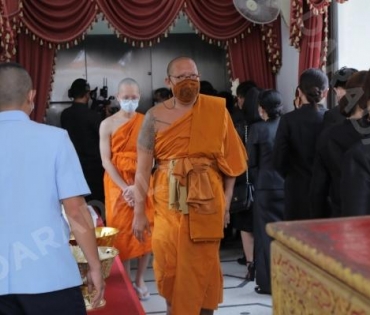 ภาพบรรยากาศงาน สวดอภิธรรมศพ คุณแม่ พรพรรณ พรรณนิภา ณ. ศาลาทักษิณาประดิษฐ วัดพระศรีมหาธาตุวรมหาวิหาร 