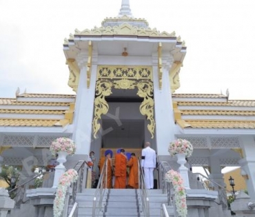 ภาพบรรยากาศงาน สวดอภิธรรมศพ คุณแม่ พรพรรณ พรรณนิภา ณ. ศาลาทักษิณาประดิษฐ วัดพระศรีมหาธาตุวรมหาวิหาร 