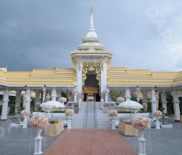 ภาพบรรยากาศงาน สวดอภิธรรมศพ คุณแม่ พรพรรณ พรรณนิภา ณ. ศาลาทักษิณาประดิษฐ วัดพระศรีมหาธาตุวรมหาวิหาร 