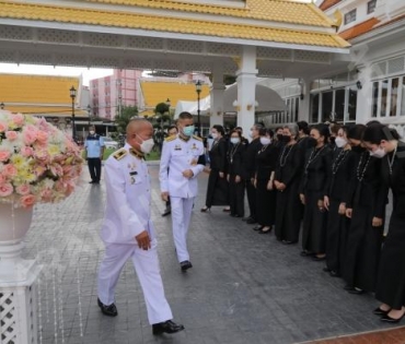 ภาพบรรยากาศงาน สวดอภิธรรมศพ คุณแม่ พรพรรณ พรรณนิภา ณ. ศาลาทักษิณาประดิษฐ วัดพระศรีมหาธาตุวรมหาวิหาร 