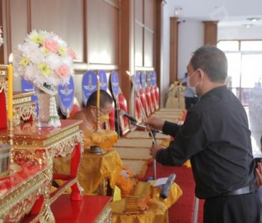 ภาพบรรยากาศงาน สวดอภิธรรมศพ คุณแม่ พรพรรณ พรรณนิภา ณ. ศาลาทักษิณาประดิษฐ วัดพระศรีมหาธาตุวรมหาวิหาร 