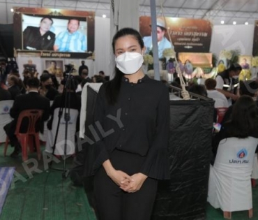 ภาพบรรยากาศงานศพ “พ่อไวพจน์” ที่วัดวังน้ำเย็น อ.บางปลาม้า จ.สุพรรณบุรี 