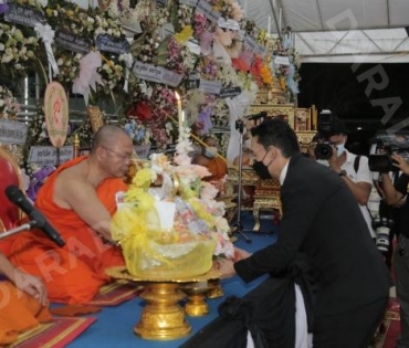 ภาพบรรยากาศงานศพ “พ่อไวพจน์” ที่วัดวังน้ำเย็น อ.บางปลาม้า จ.สุพรรณบุรี 