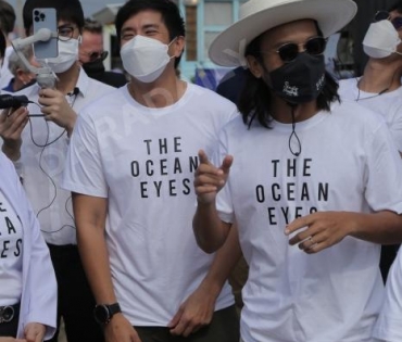 ภาพบรรยากาศงานบวงสรวงซีรีส์เรื่อง “The Ocean Eyes” 