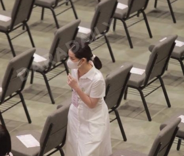 ภาพบรรยากาศพิธีไว้อาลัย “แตงโม นิดา” ณ คริสตจักรเสรีภาพกรุงเทพฯ