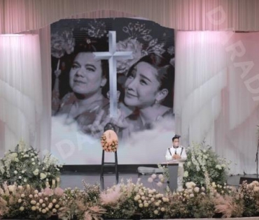 ภาพบรรยากาศพิธีไว้อาลัย “แตงโม นิดา” ณ คริสตจักรเสรีภาพกรุงเทพฯ