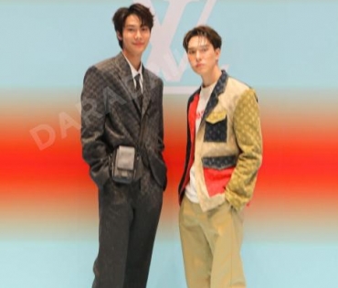 งานแฟชั่นโชว์ "Louis Vuitton" พบกับ “พัคโบกอม” ,มาริโอ้,พีช,สกาย,บอย-เฟย์, ญาญ่า อุรัสญา ณ  "ICOMSIA