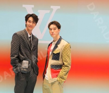 งานแฟชั่นโชว์ "Louis Vuitton" พบกับ “พัคโบกอม” ,มาริโอ้,พีช,สกาย,บอย-เฟย์, ญาญ่า อุรัสญา ณ  "ICOMSIA