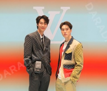 งานแฟชั่นโชว์ "Louis Vuitton" พบกับ “พัคโบกอม” ,มาริโอ้,พีช,สกาย,บอย-เฟย์, ญาญ่า อุรัสญา ณ  "ICOMSIA