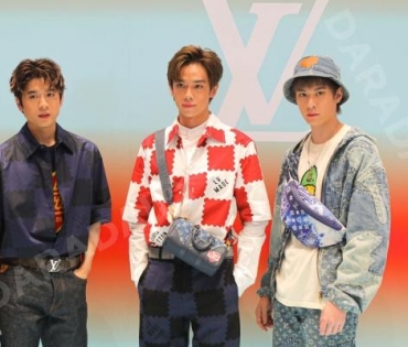 งานแฟชั่นโชว์ "Louis Vuitton" พบกับ “พัคโบกอม” ,มาริโอ้,พีช,สกาย,บอย-เฟย์, ญาญ่า อุรัสญา ณ  "ICOMSIA