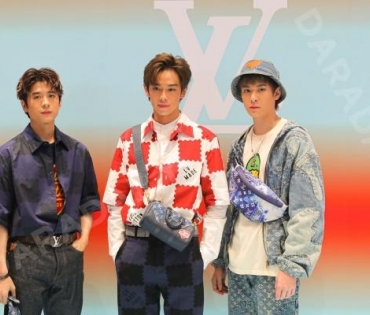 งานแฟชั่นโชว์ "Louis Vuitton" พบกับ “พัคโบกอม” ,มาริโอ้,พีช,สกาย,บอย-เฟย์, ญาญ่า อุรัสญา ณ  "ICOMSIA