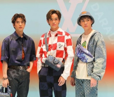 งานแฟชั่นโชว์ "Louis Vuitton" พบกับ “พัคโบกอม” ,มาริโอ้,พีช,สกาย,บอย-เฟย์, ญาญ่า อุรัสญา ณ  "ICOMSIA