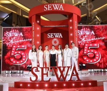 ครบรอบ 5 ปี sewa พบกับ วุ้นเส้น , มดดำ , คิมเบอร์ลี่ , มิว นิษฐา. มิว ศุภศิษฏ์