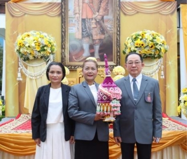 พิธีวางพุ่มกรมการแพทย์แผนไทย