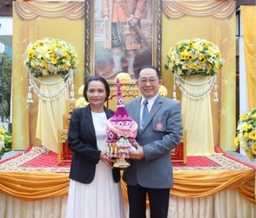 พิธีวางพุ่มกรมการแพทย์แผนไทย