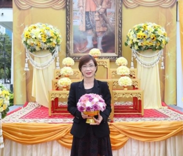 พิธีวางพุ่มกรมการแพทย์แผนไทย