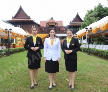 พิธีวางพุ่มกรมการแพทย์แผนไทย