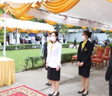 พิธีวางพุ่มกรมการแพทย์แผนไทย