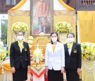 พิธีวางพุ่มกรมการแพทย์แผนไทย